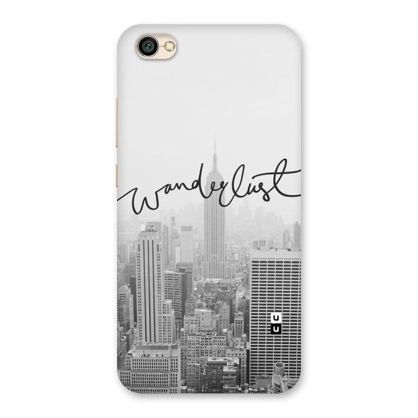 City Wanderlust Monochrome Back Case for Redmi Y1 Lite