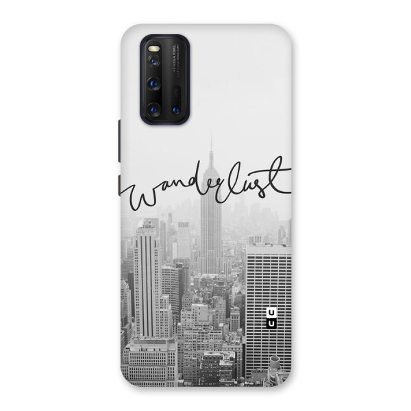 City Wanderlust Monochrome Back Case for Vivo iQOO 3