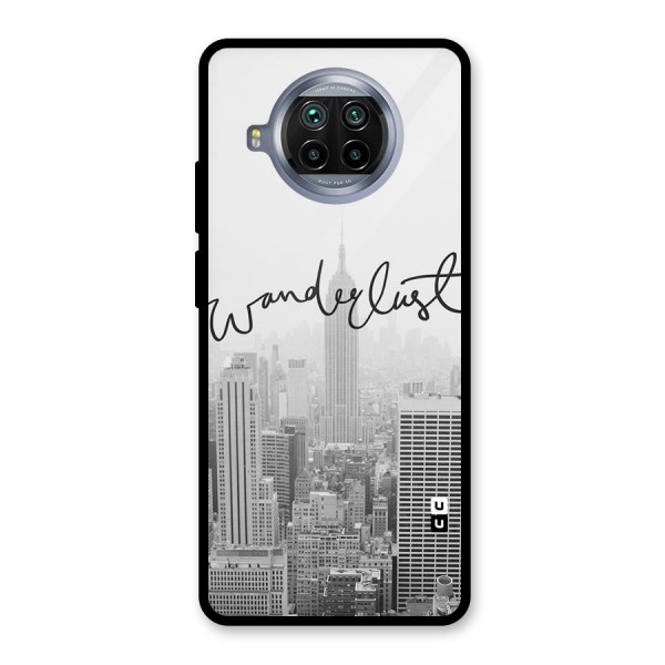 City Wanderlust Monochrome Glass Back Case for Mi 10i