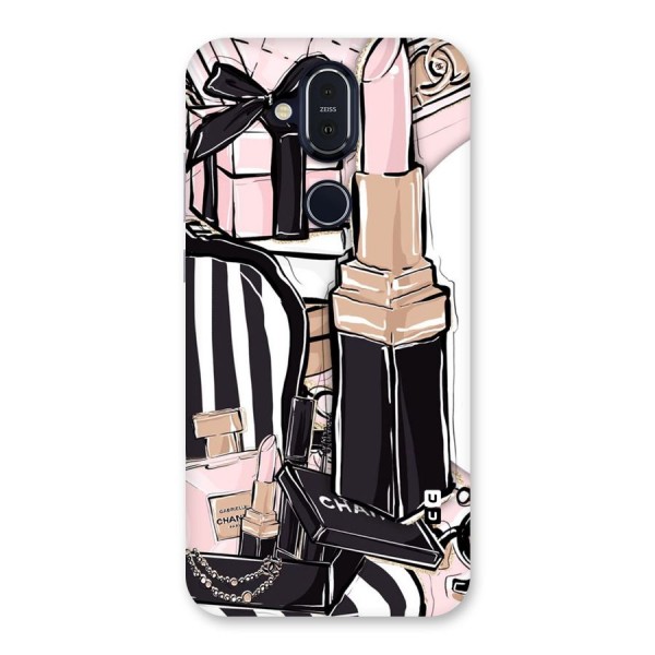 Class Girl Design Back Case for Nokia 8.1