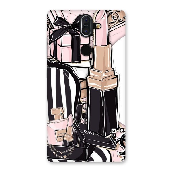 Class Girl Design Back Case for Nokia 8 Sirocco