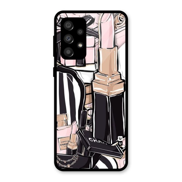 Class Girl Design Glass Back Case for Galaxy A32