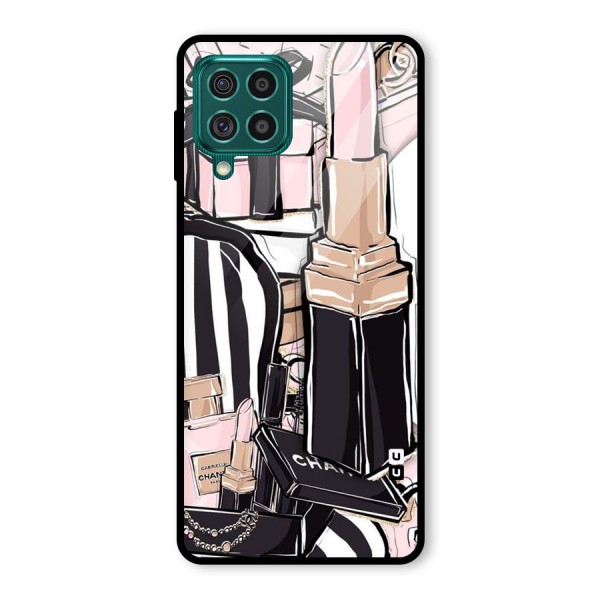 Class Girl Design Glass Back Case for Galaxy F62