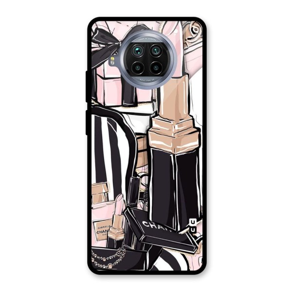 Class Girl Design Glass Back Case for Mi 10i