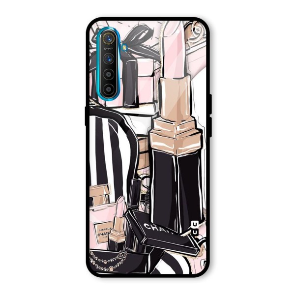 Class Girl Design Glass Back Case for Realme XT