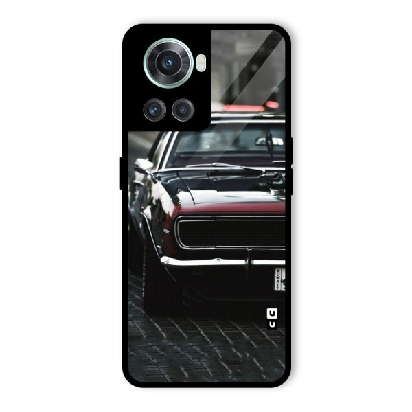 Class Vintage Car Glass Back Case for OnePlus 10R