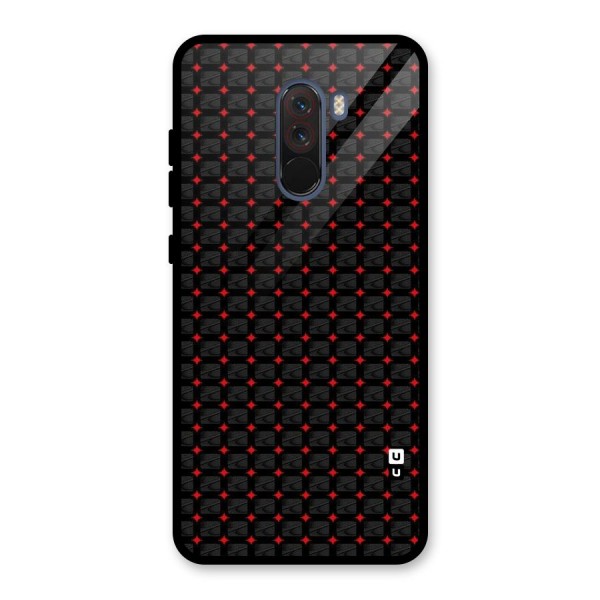 Class With Polka Glass Back Case for Poco F1