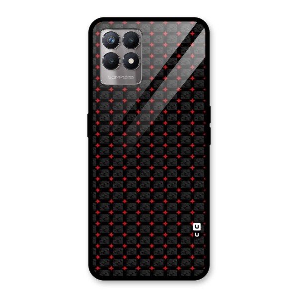 Class With Polka Glass Back Case for Realme 8i