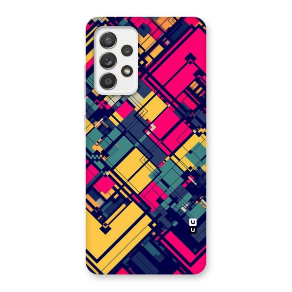 Classic Abstract Coloured Back Case for Galaxy A52