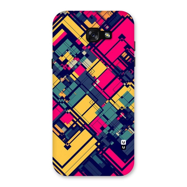 Classic Abstract Coloured Back Case for Galaxy A7 (2017)