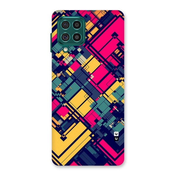 Classic Abstract Coloured Back Case for Galaxy F62