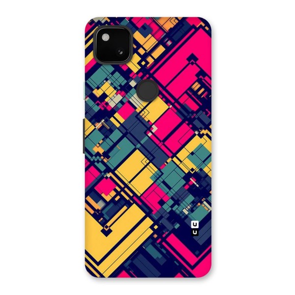 Classic Abstract Coloured Back Case for Google Pixel 4a