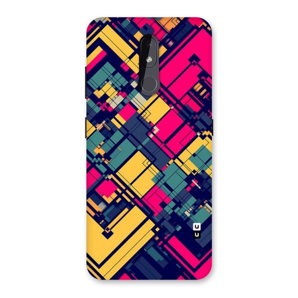 Classic Abstract Coloured Back Case for Nokia 3.2