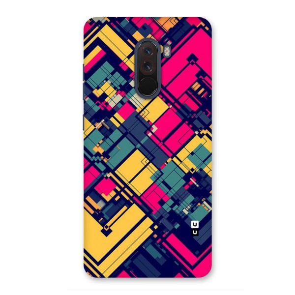 Classic Abstract Coloured Back Case for Poco F1