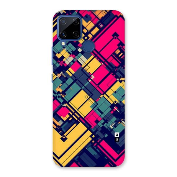 Classic Abstract Coloured Back Case for Realme C12