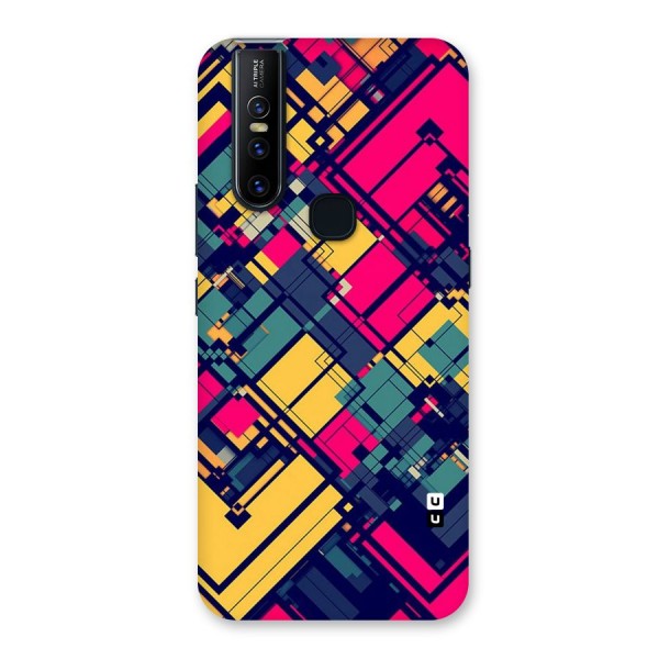 Classic Abstract Coloured Back Case for Vivo V15