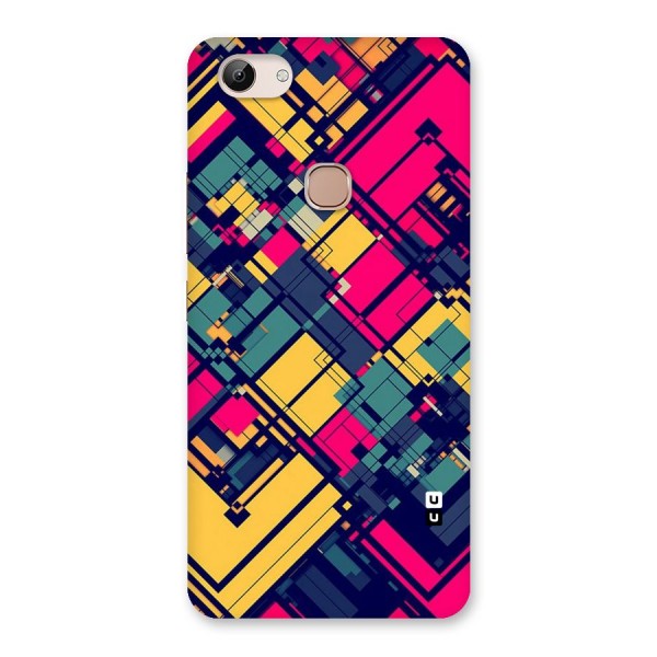 Classic Abstract Coloured Back Case for Vivo Y83