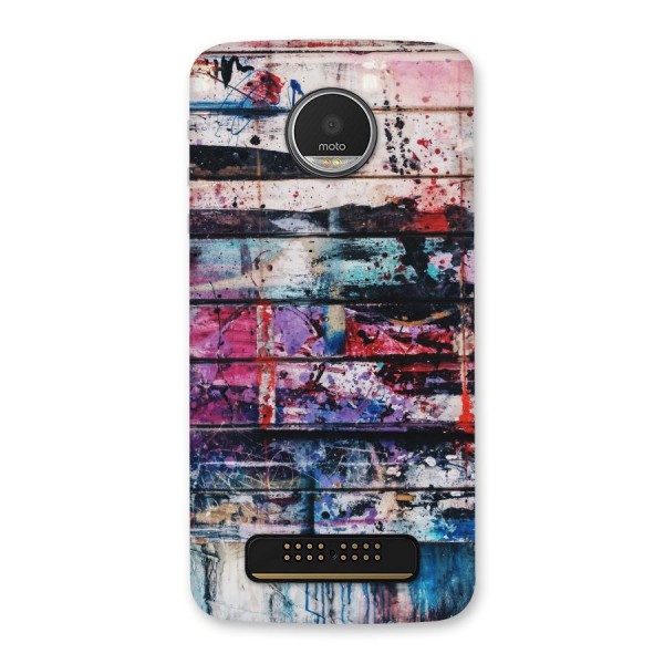 Classic Art Splash Back Case for Moto Z Play