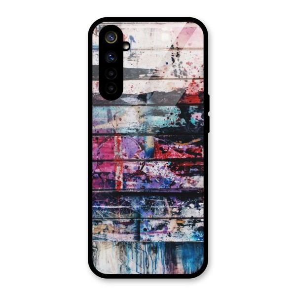 Classic Art Splash Glass Back Case for Realme 6