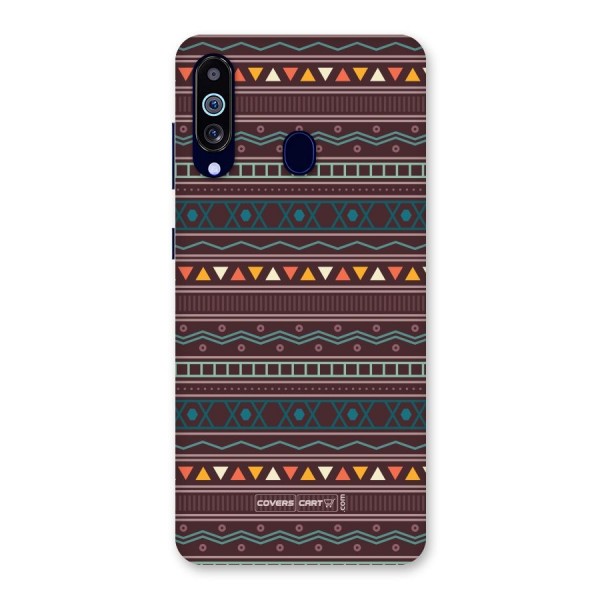 Classic Aztec Pattern Back Case for Galaxy A60