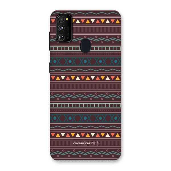 Classic Aztec Pattern Back Case for Galaxy M21