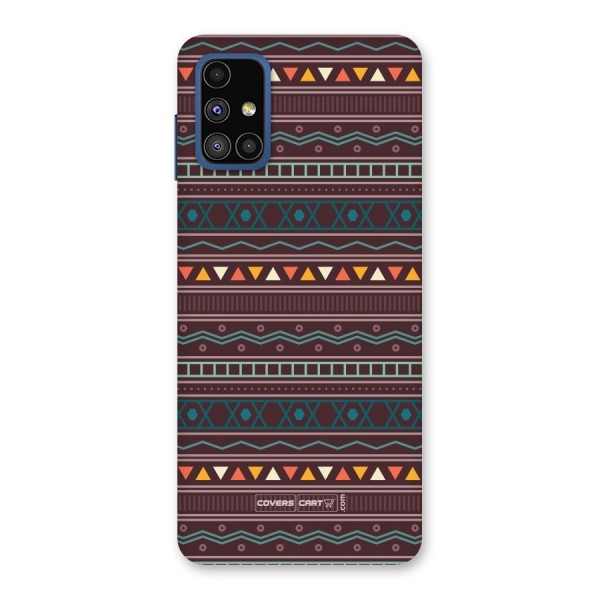 Classic Aztec Pattern Back Case for Galaxy M51