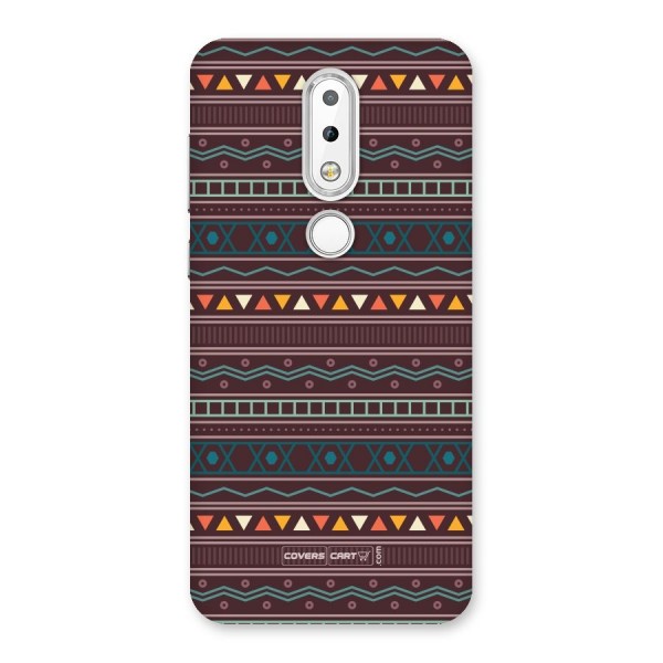 Classic Aztec Pattern Back Case for Nokia 6.1 Plus