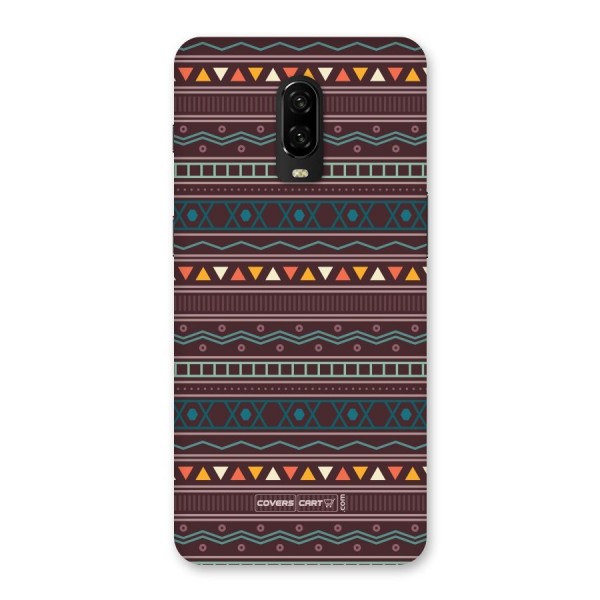 Classic Aztec Pattern Back Case for OnePlus 6T