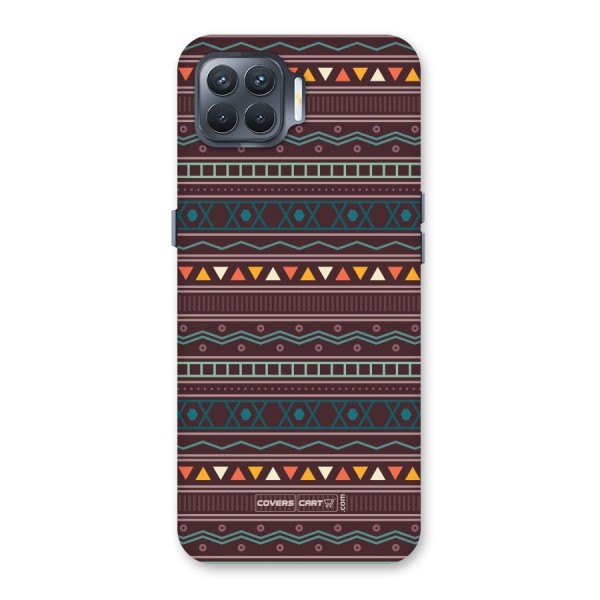 Classic Aztec Pattern Back Case for Oppo F17 Pro