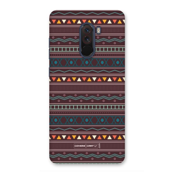 Classic Aztec Pattern Back Case for Poco F1