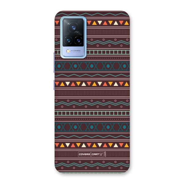 Classic Aztec Pattern Back Case for Vivo V21 5G