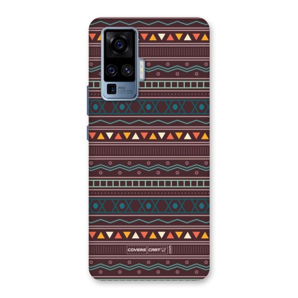 Classic Aztec Pattern Back Case for Vivo X50 Pro