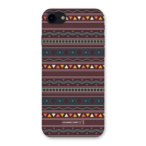 Classic Aztec Pattern Back Case for iPhone SE 2020