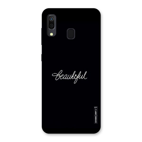 Classic Beautiful Back Case for Galaxy A20