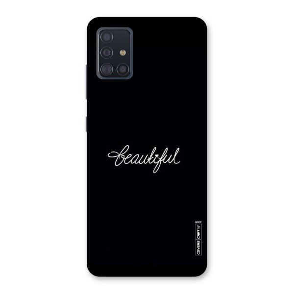 Classic Beautiful Back Case for Galaxy A51