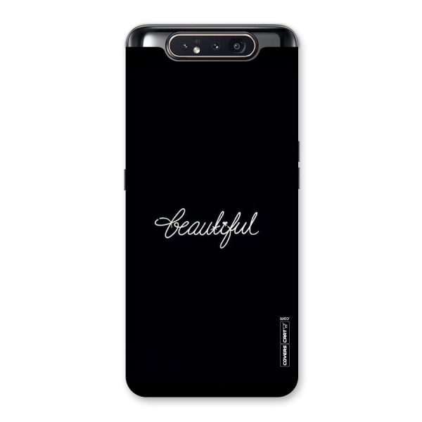 Classic Beautiful Back Case for Galaxy A80