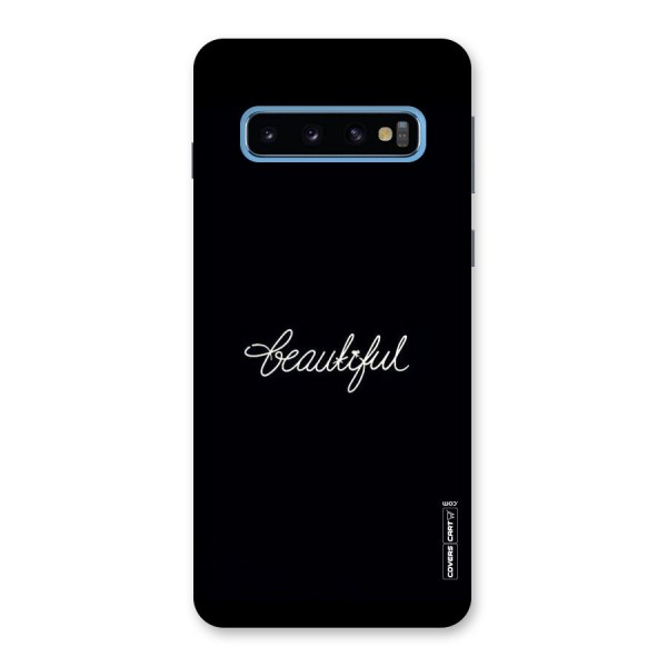 Classic Beautiful Back Case for Galaxy S10