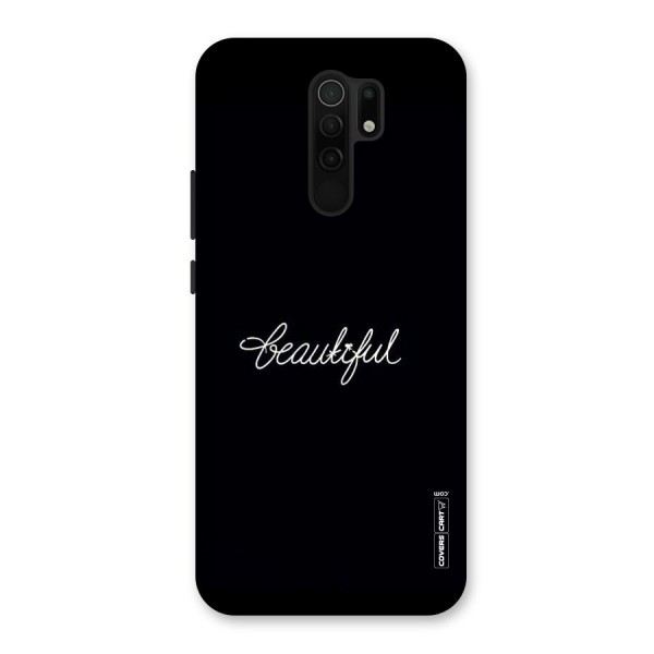 Classic Beautiful Back Case for Redmi 9 Prime