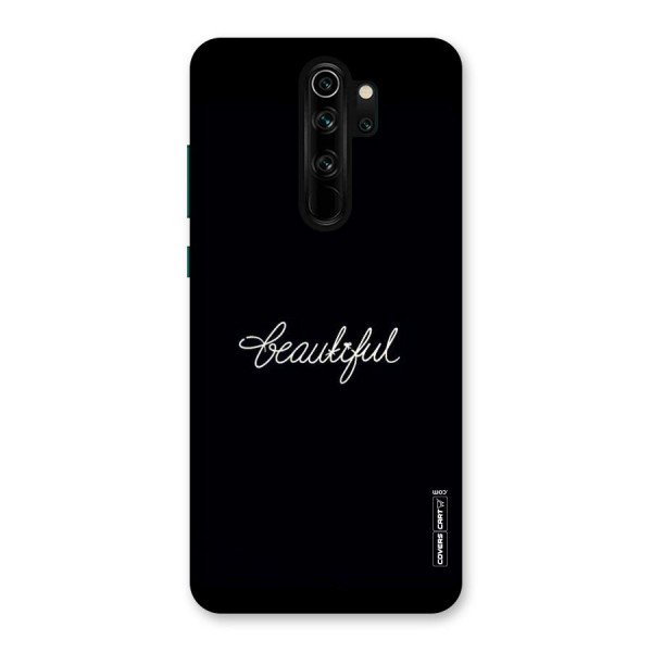 Classic Beautiful Back Case for Redmi Note 8 Pro