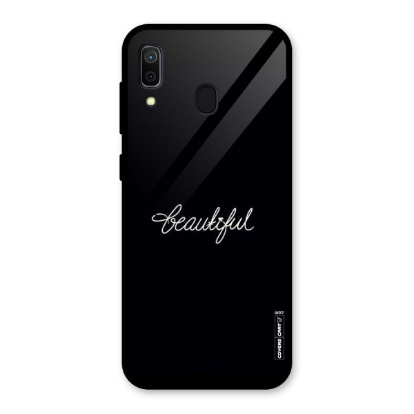 Classic Beautiful Glass Back Case for Galaxy A30