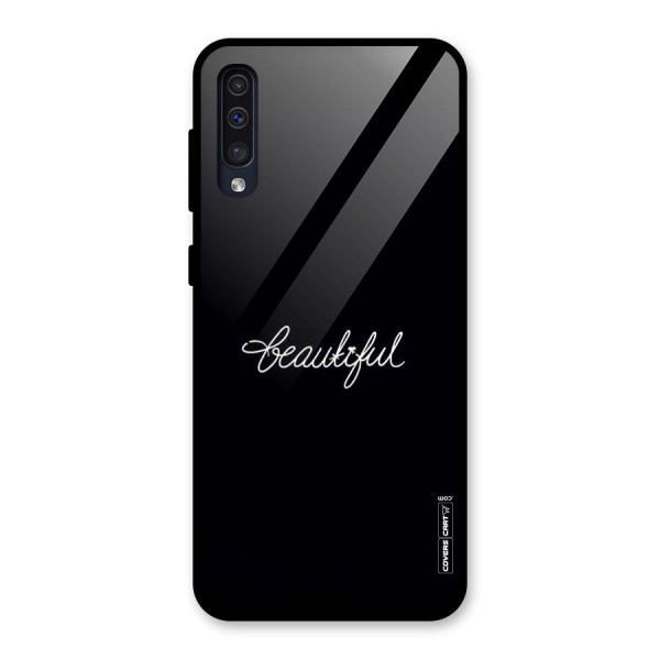 Classic Beautiful Glass Back Case for Galaxy A50s