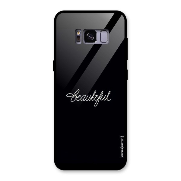 Classic Beautiful Glass Back Case for Galaxy S8