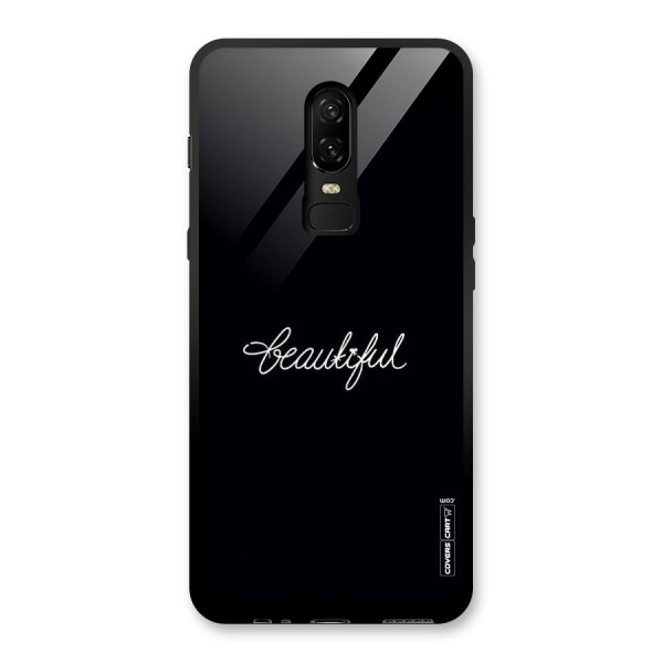 Classic Beautiful Glass Back Case for OnePlus 6