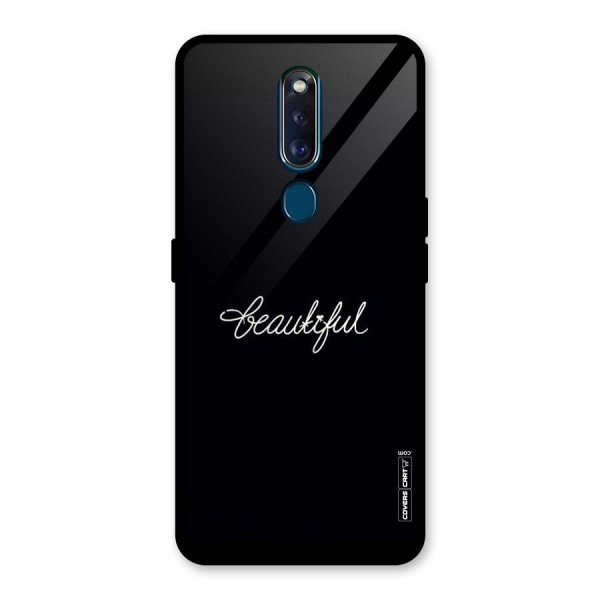 Classic Beautiful Glass Back Case for Oppo F11 Pro