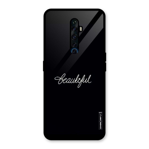 Classic Beautiful Glass Back Case for Oppo Reno2 Z