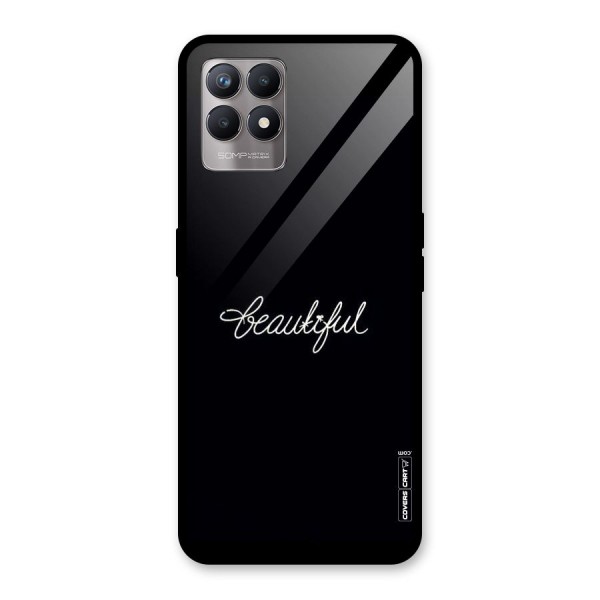 Classic Beautiful Glass Back Case for Realme 8i