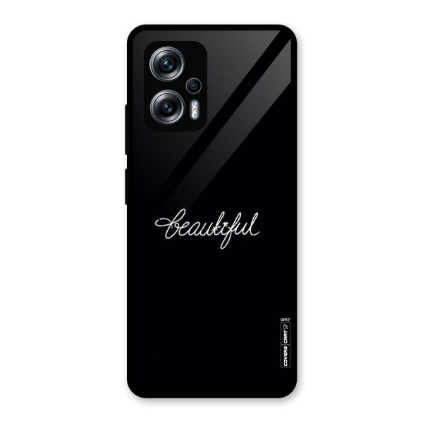 Classic Beautiful Glass Back Case for Redmi K50i