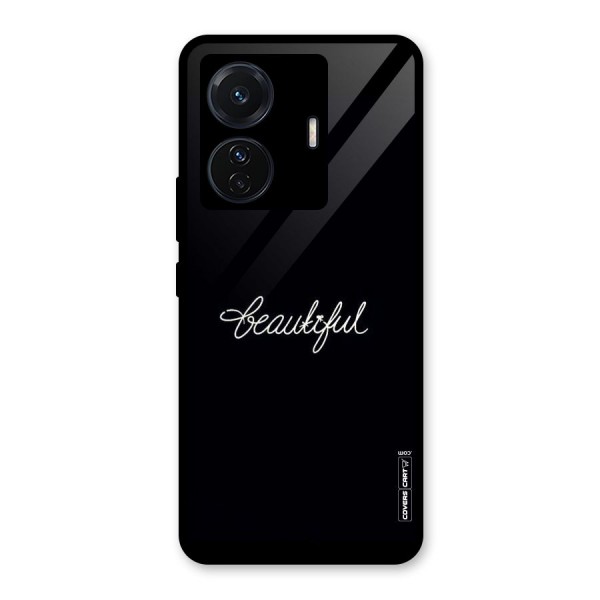 Classic Beautiful Glass Back Case for Vivo T1 Pro