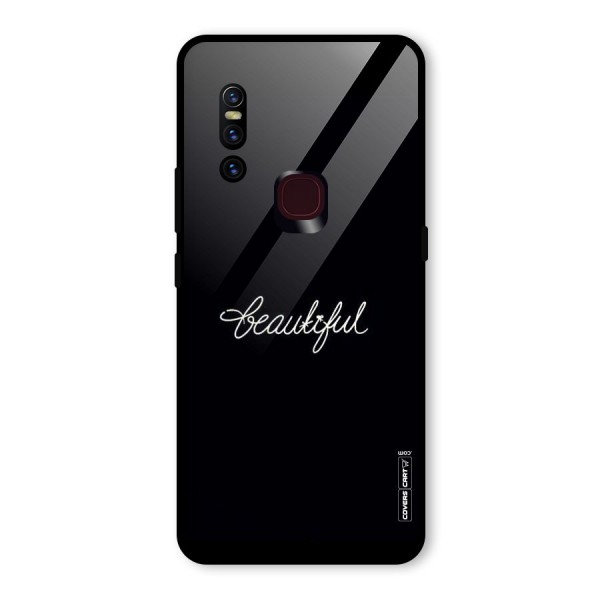 Classic Beautiful Glass Back Case for Vivo V15