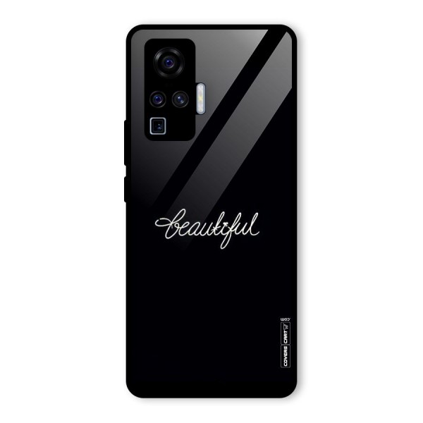 Classic Beautiful Glass Back Case for Vivo X50 Pro